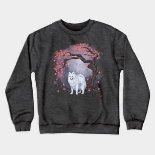 Dog Collection - Japan -  Japanese Spitz (#3) Crewneck Sweatshirt